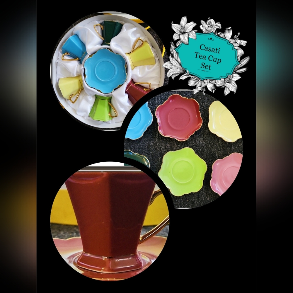 Casati Classic Fine Porcelain 12 Piece Tea Set